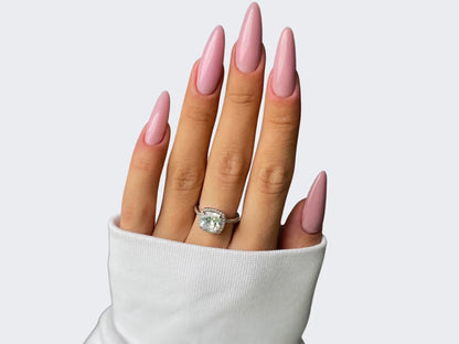 Sophia - Zirconia Studded Anti - Tarnish Ring