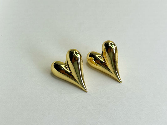 Love Heart Studs