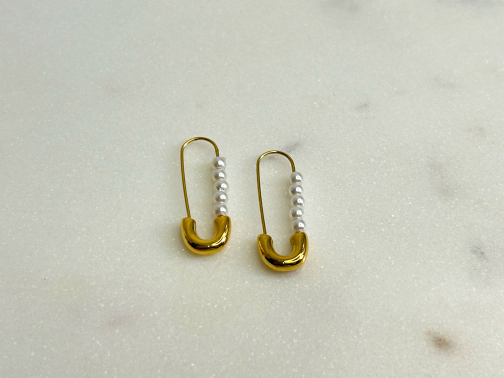 Safety Pin Earrings