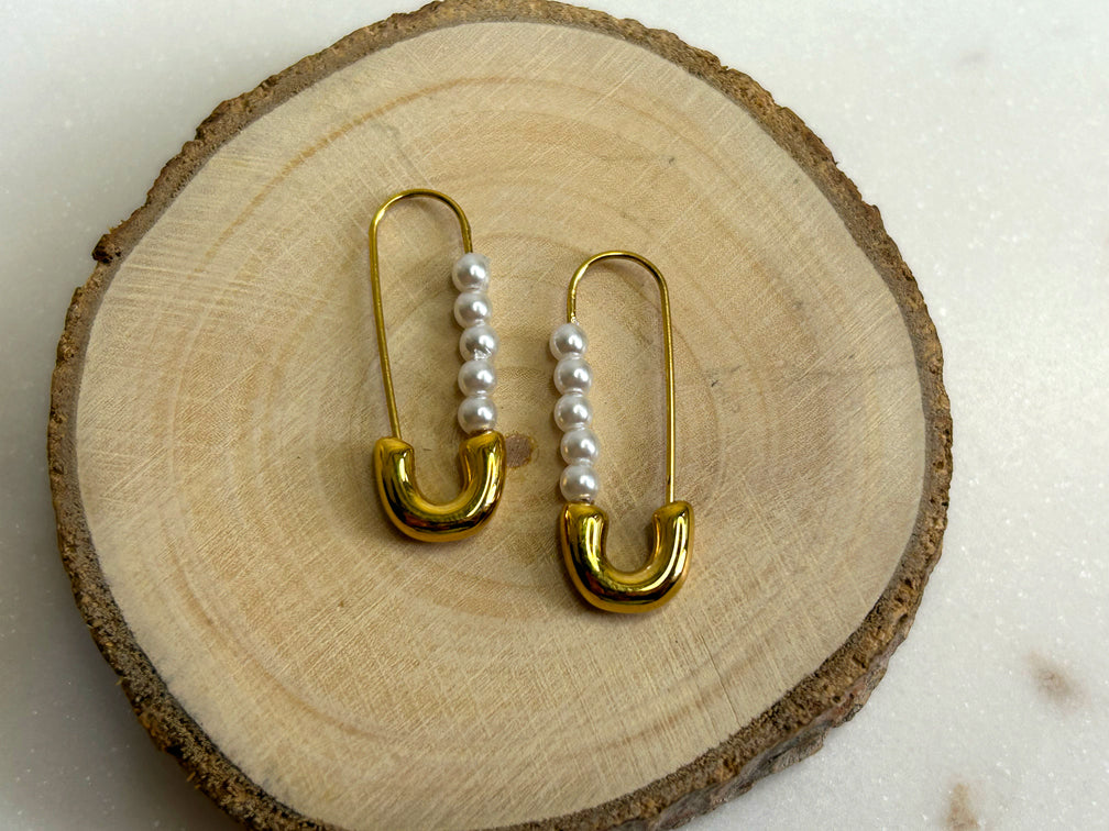 Safety Pin Earrings