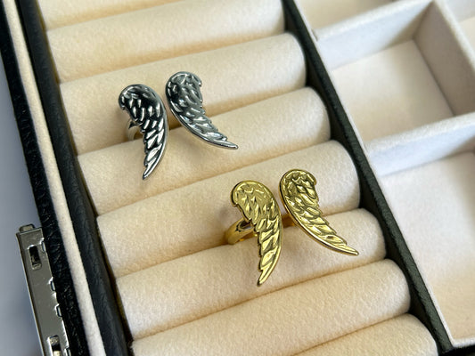 Angel Wing Rings