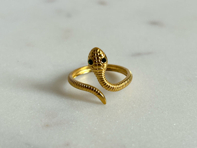 Viper Snake Ring