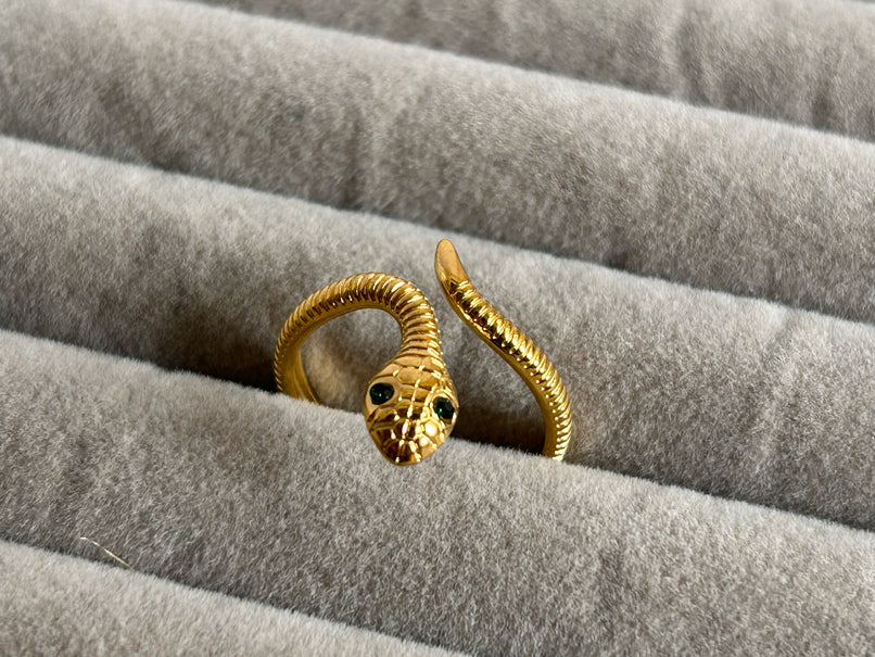 Viper Snake Ring