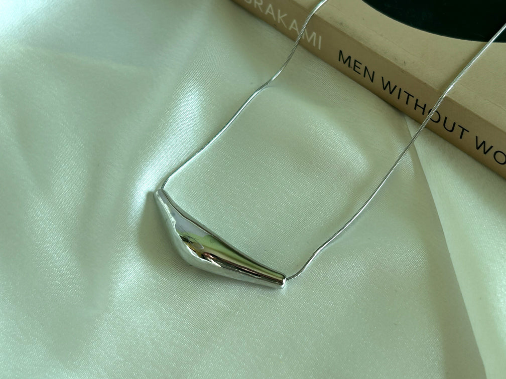 Silver Arc Pendant