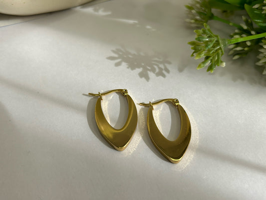 Elegance Teardrop Hoops