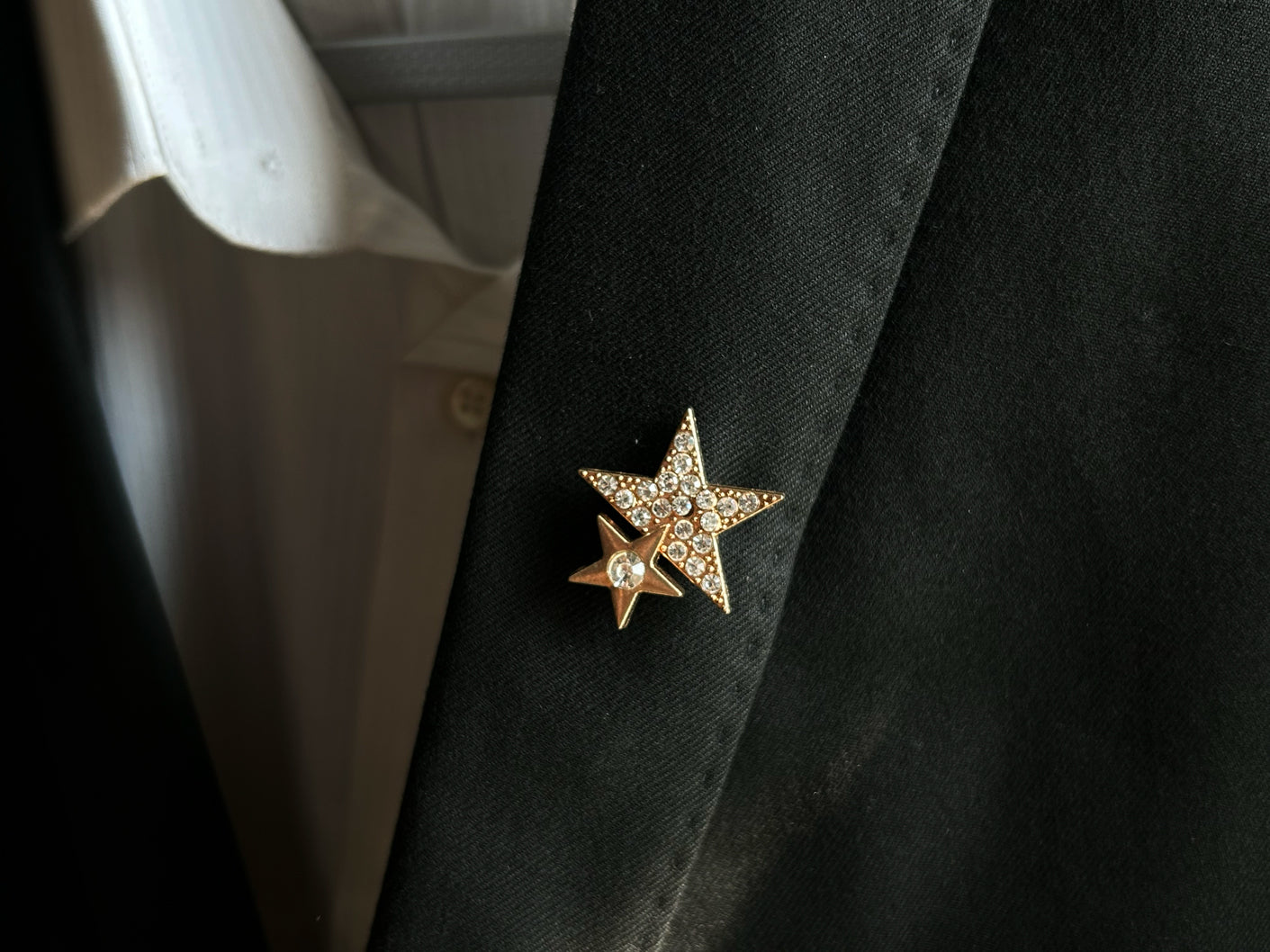 Golden Star Brooch