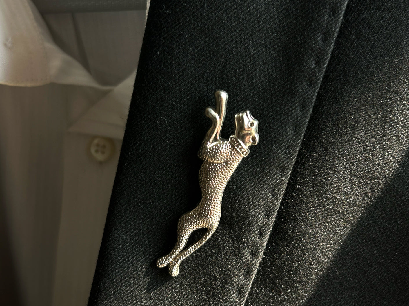 Jaguar Lapel Brooch Pin