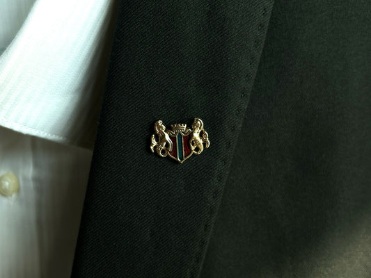 Heraldic Glory Lapel Brooch Pin