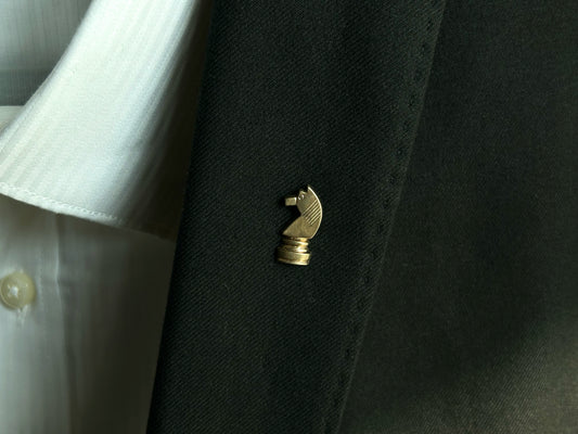 Knight Lapel Brooch Pin