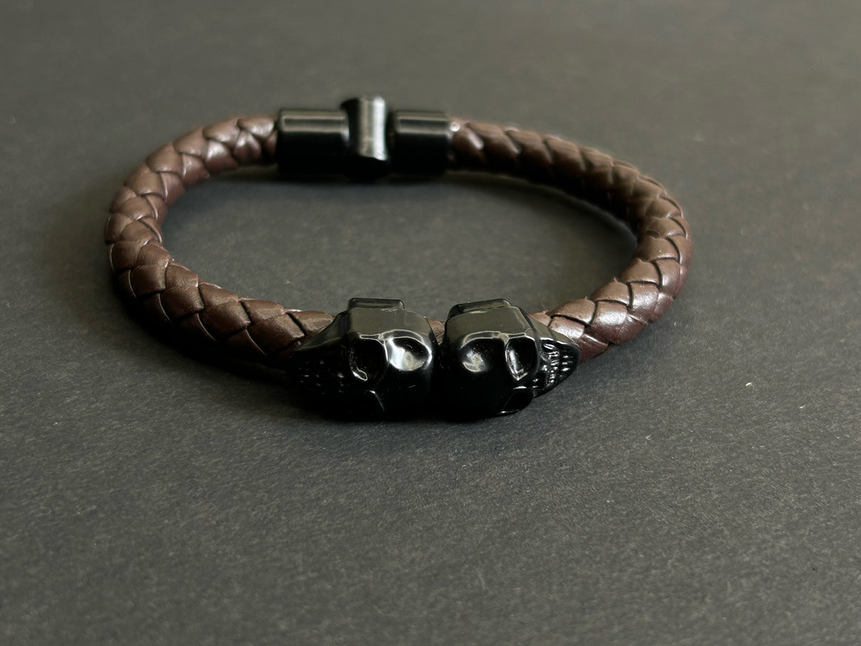 Double Skull Bracelet