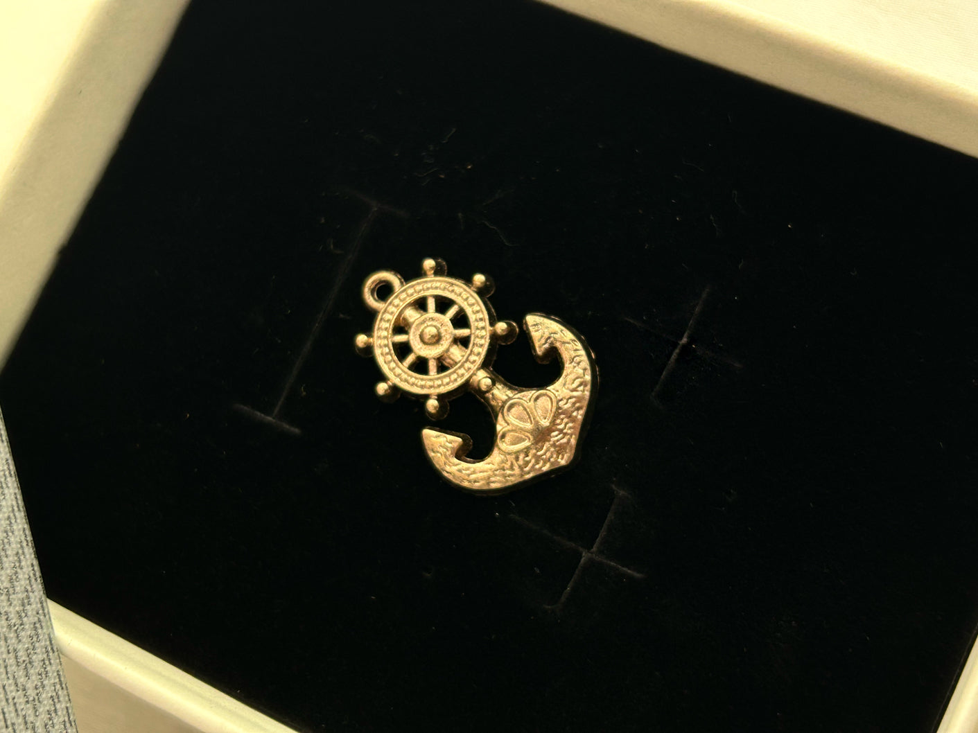 Marine Anchor Lapel Brooch Pin