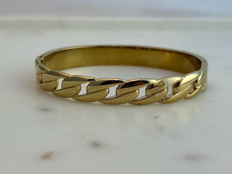 Golden Link Bangle