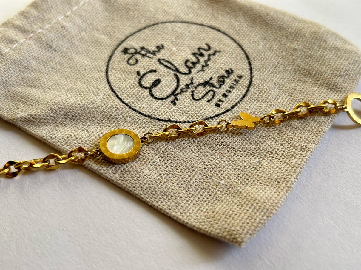 Golden Links Bracelet