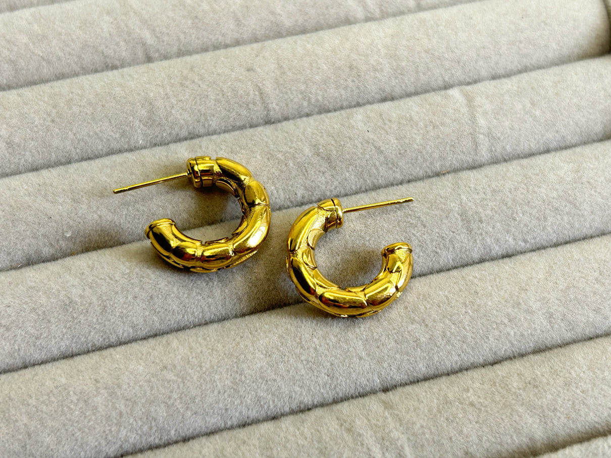 Chunky Hoop Earrings