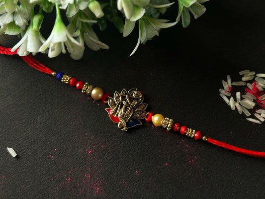 Krishna Golden Rakhi