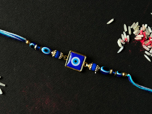 Square Evil Eye Rakhi