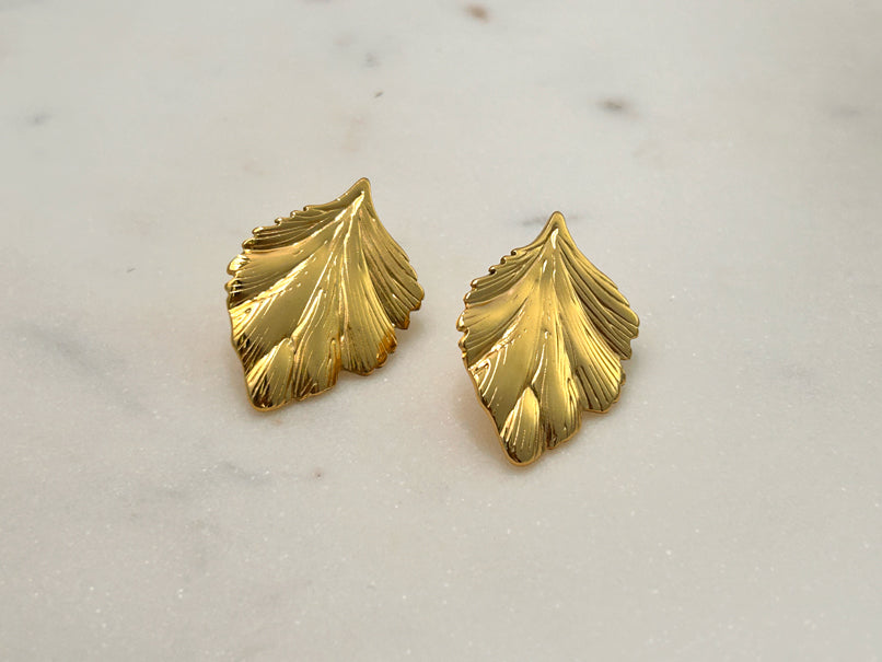 Acacia Leaf Earrings