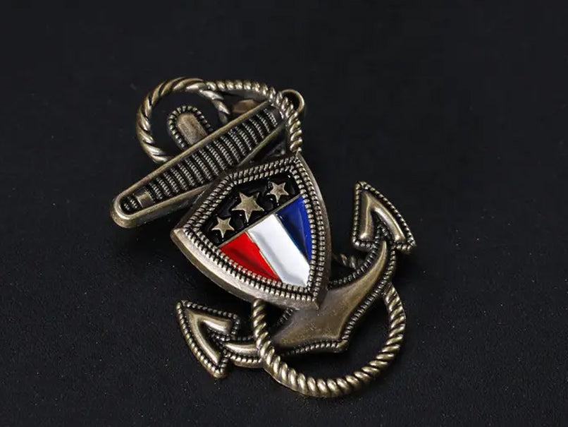 Anchored Prestige Brooch Pin