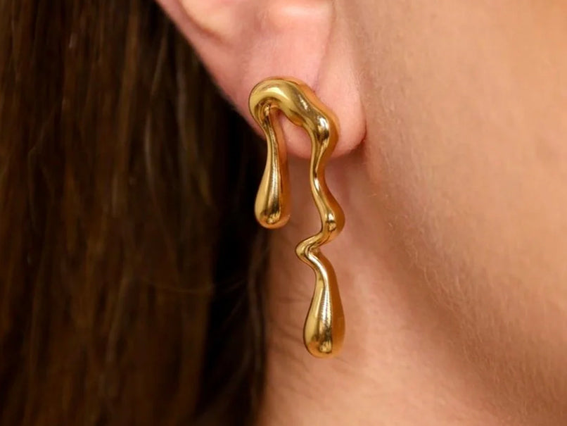 Glistening Cascade Earrings