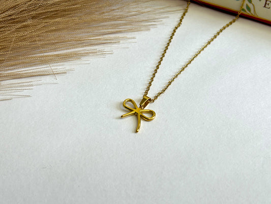 Timeless Bow Necklace