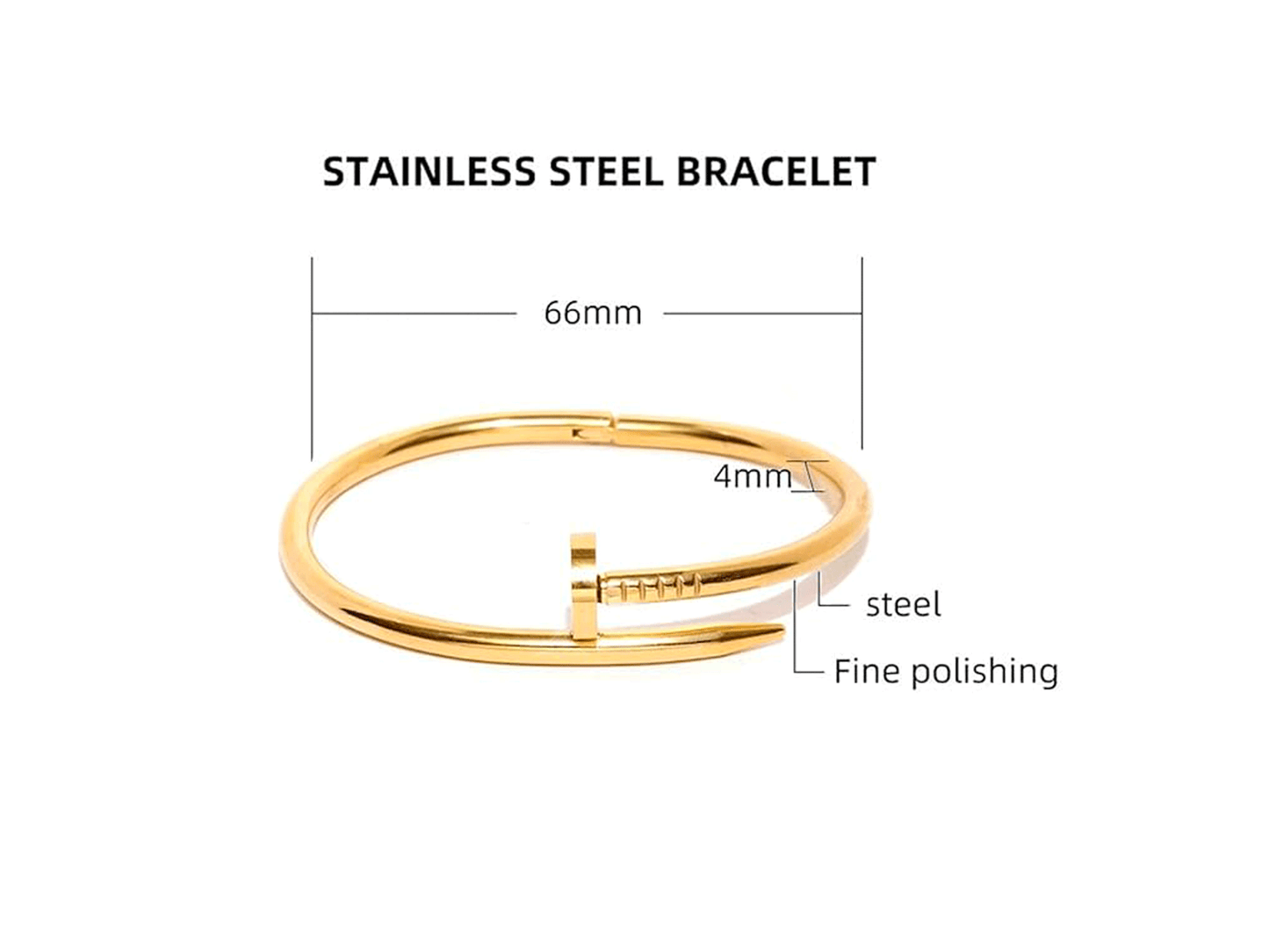 The Nail - Stainless Steel Bracelet