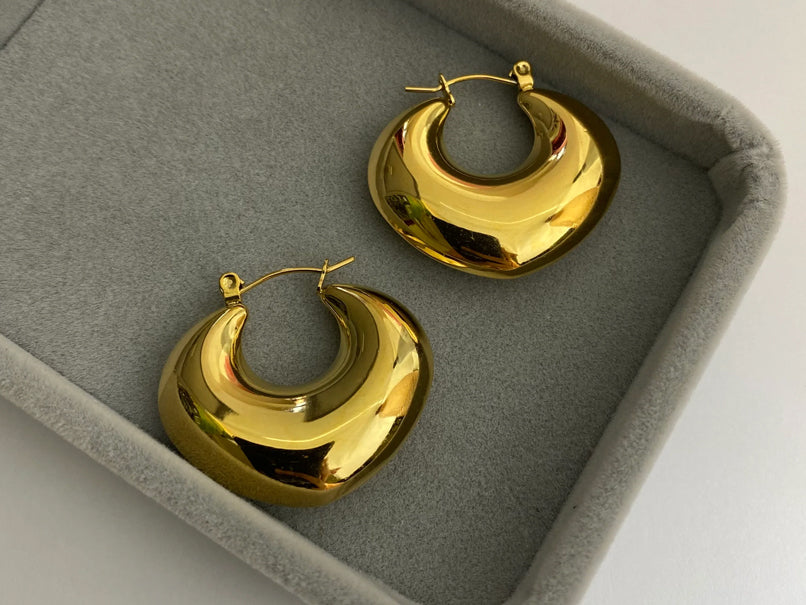 Lyla Gold Hoops