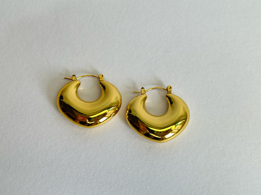 Lyla Gold Hoops