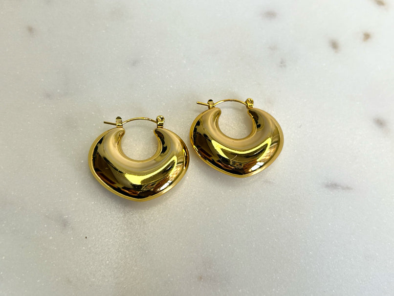 Lyla Gold Hoops