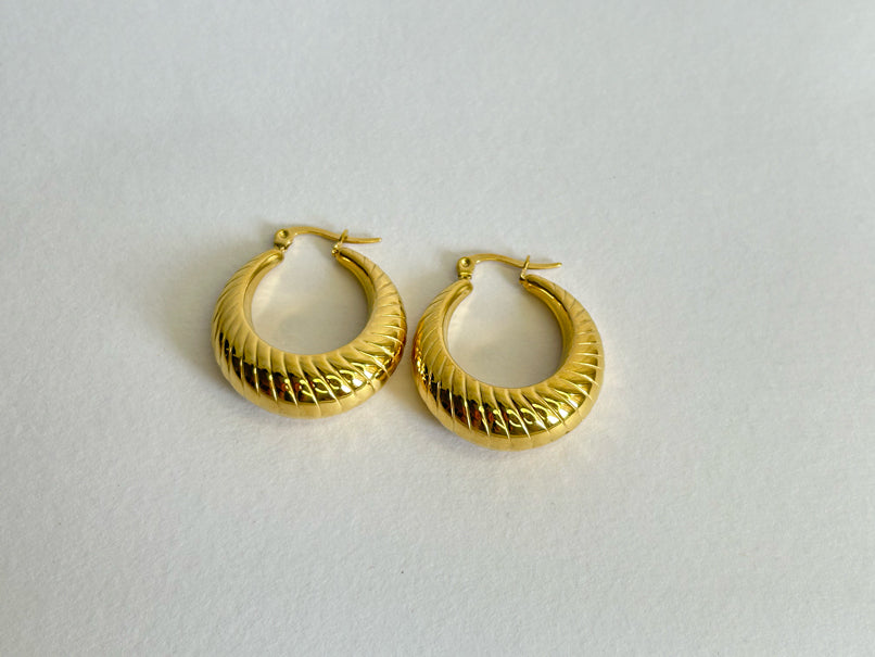 Tessa Gold Hoops