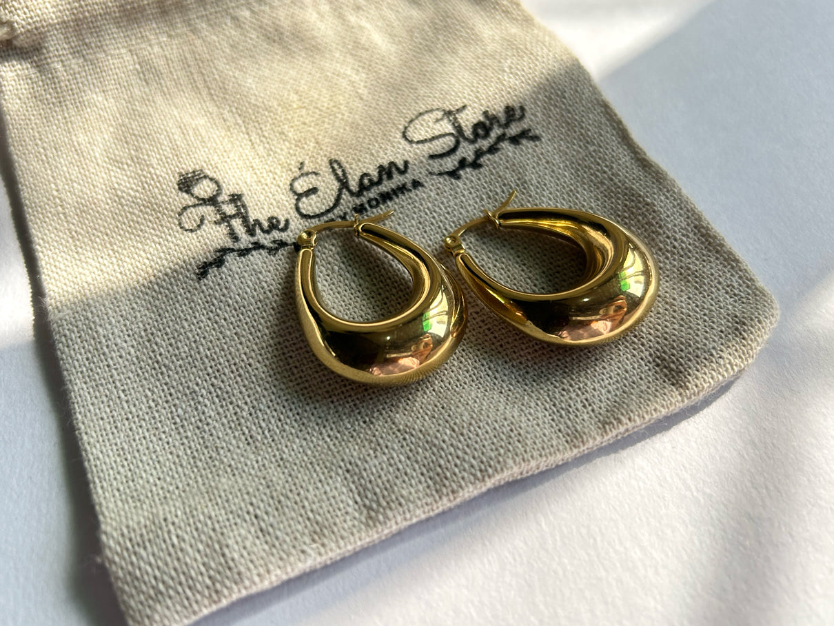 Classic Oval Hoops