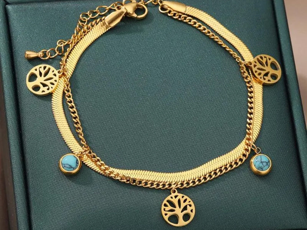 Layered Tree of Life Bracelet